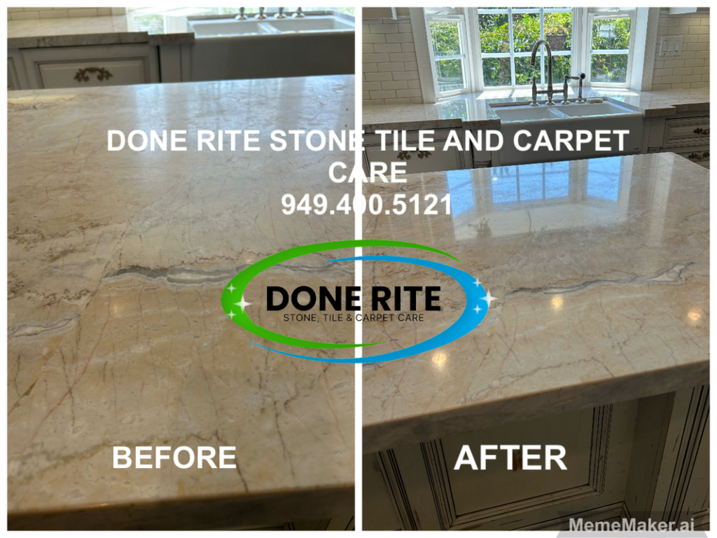 Natural Stone Countertop Restoration